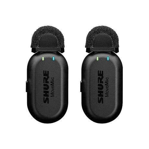 Микрофон Shure MoveMic Two Receiver Kit, черный